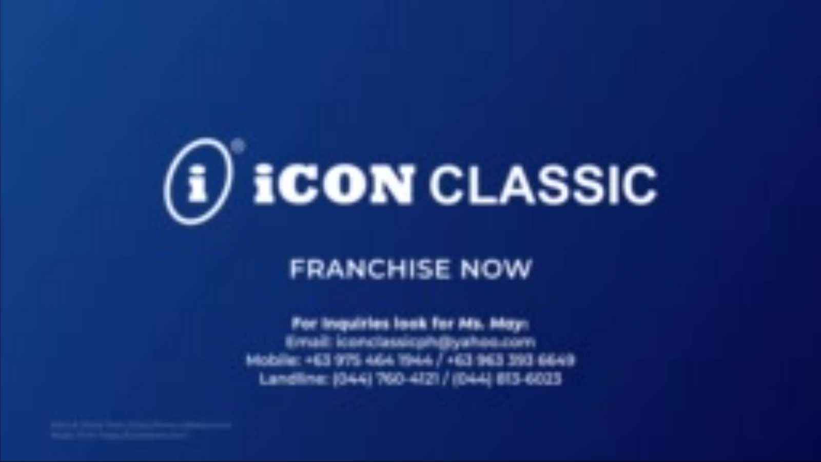 Icon Classic Franchise Video
